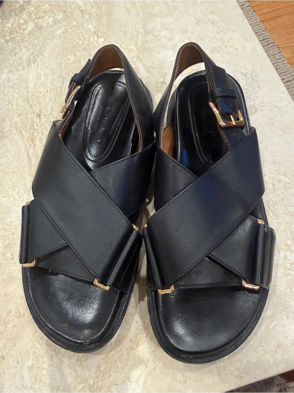 Marni Fussbett Sandals
